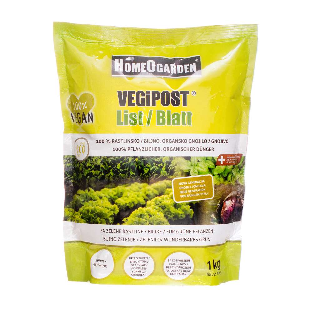 Veganer organischer Dünger VEGiPOST Blatt 1 kg